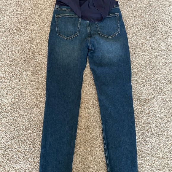 Pink Blush Maternity Jeans - Picture 2 of 3
